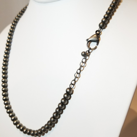 Chunky Metal Ball Chain Necklace NEW - Picture 5 of 7